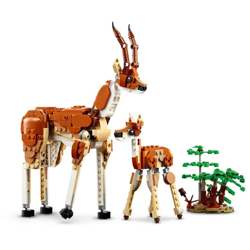 Wild Safari Animals (31150) - 3in1 Giraffe Gazelle Lion