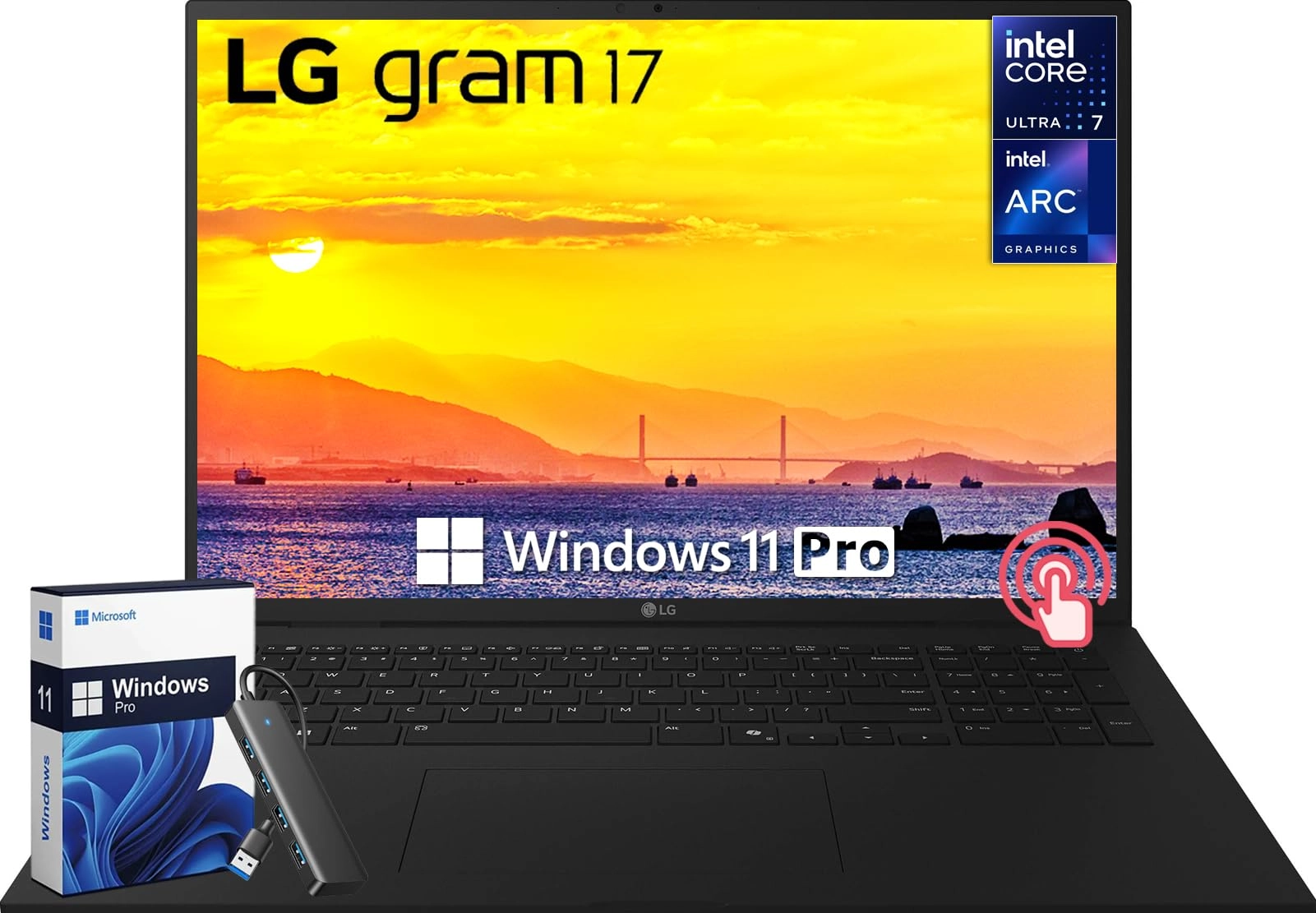 LG gram 17 - 17'' Core Ultra 7 258V 32GB DDR5 4TB SSD