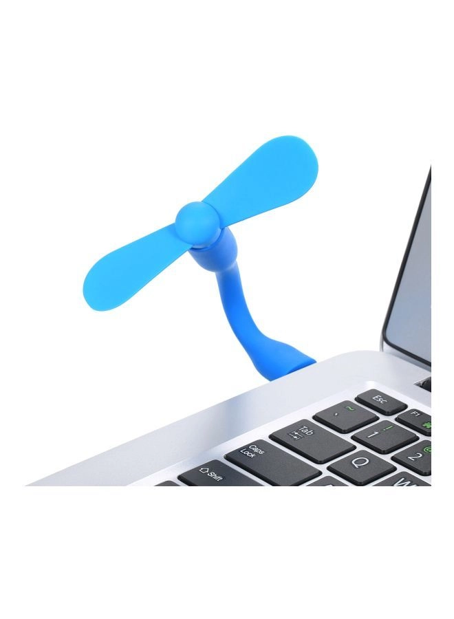 Mini USB Fan - Blue
