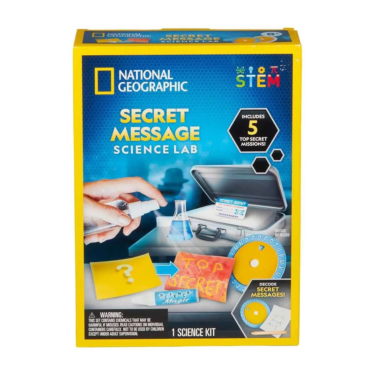 Secret Message Science Lab Kit STEM - 8 years+