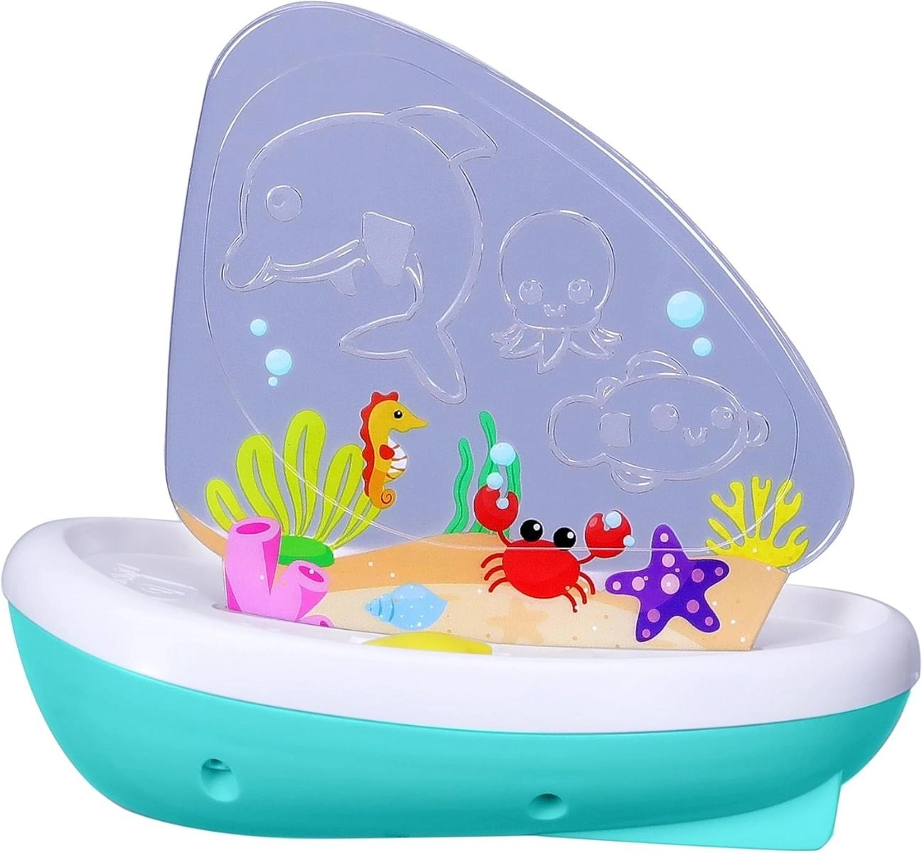 Splash'N Play Light Up Sailboat - Light Blue 1-3