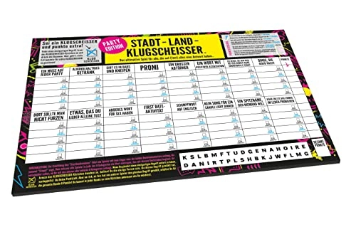 Stadt-Land-Klugscheisser - German 16 years and up 1 piece(s)