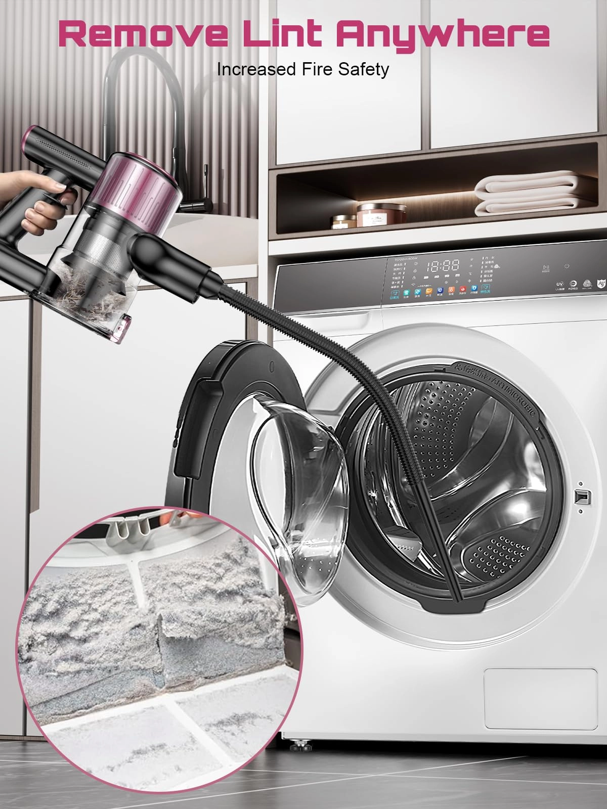 Cordless Vacuum Cleaner - 10 in 1