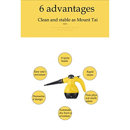 Handheld High Temperature Steam Cleaner - 3.5bar 300 Milliliters