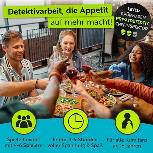 Crime Dinner - German 16 years and up