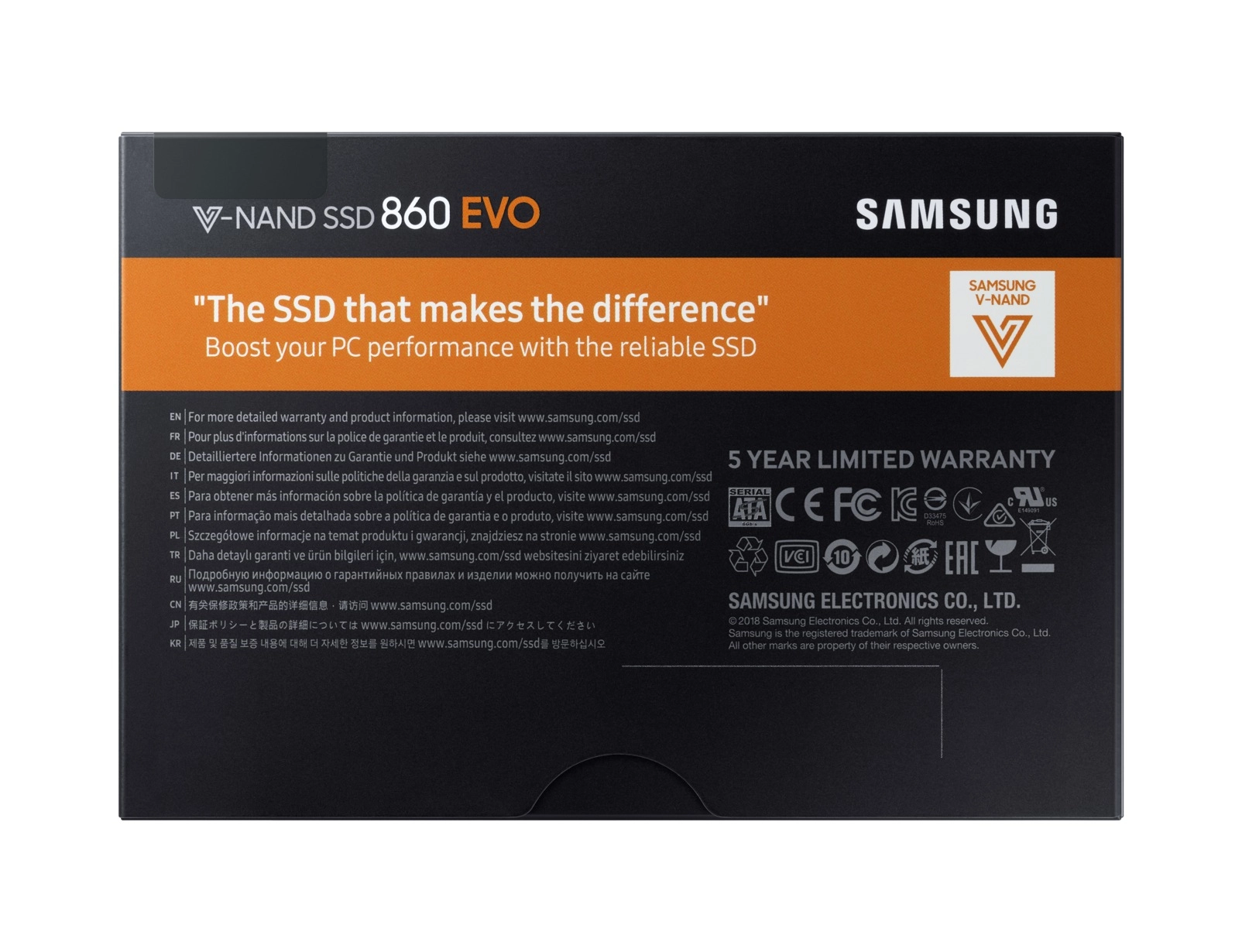860 EVO - 250GB 2.5-inch