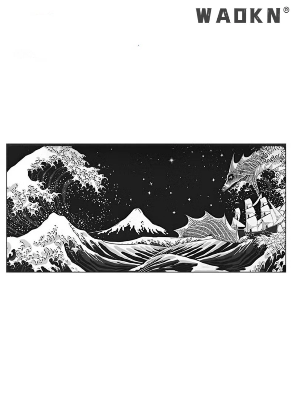 WAOKN Japanese Waves Sea Dragon