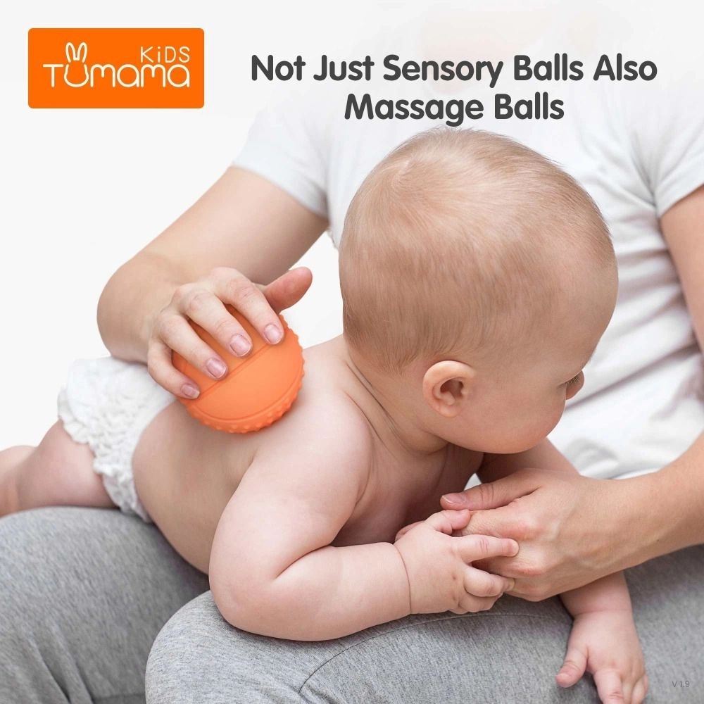 Geometric Hand Grasp Shapes Ball - Suitable for 0 to 3 years 6Pcs Set