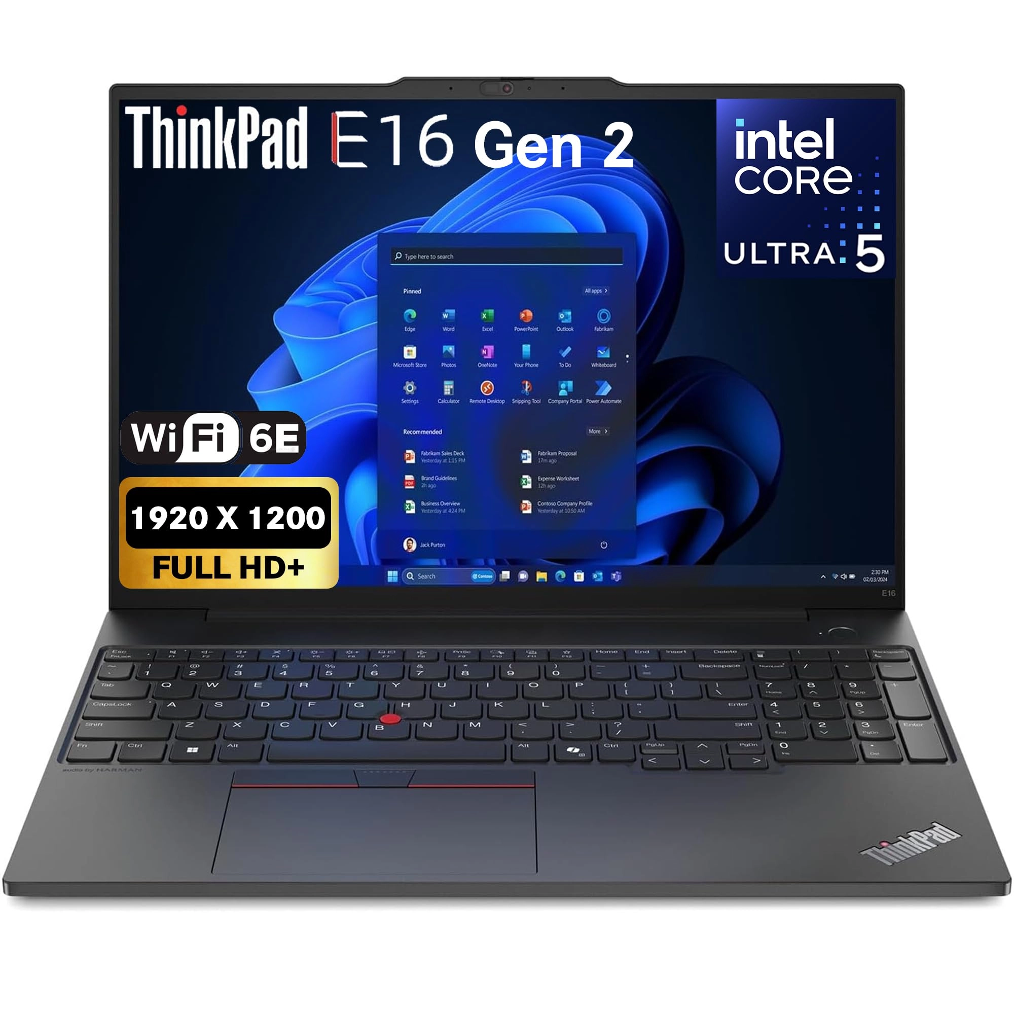 Lenovo ThinkPad E16 RM E16 Gen 2 - 16'' Ultra 5-125U 40GB DDR5 1TB SSD