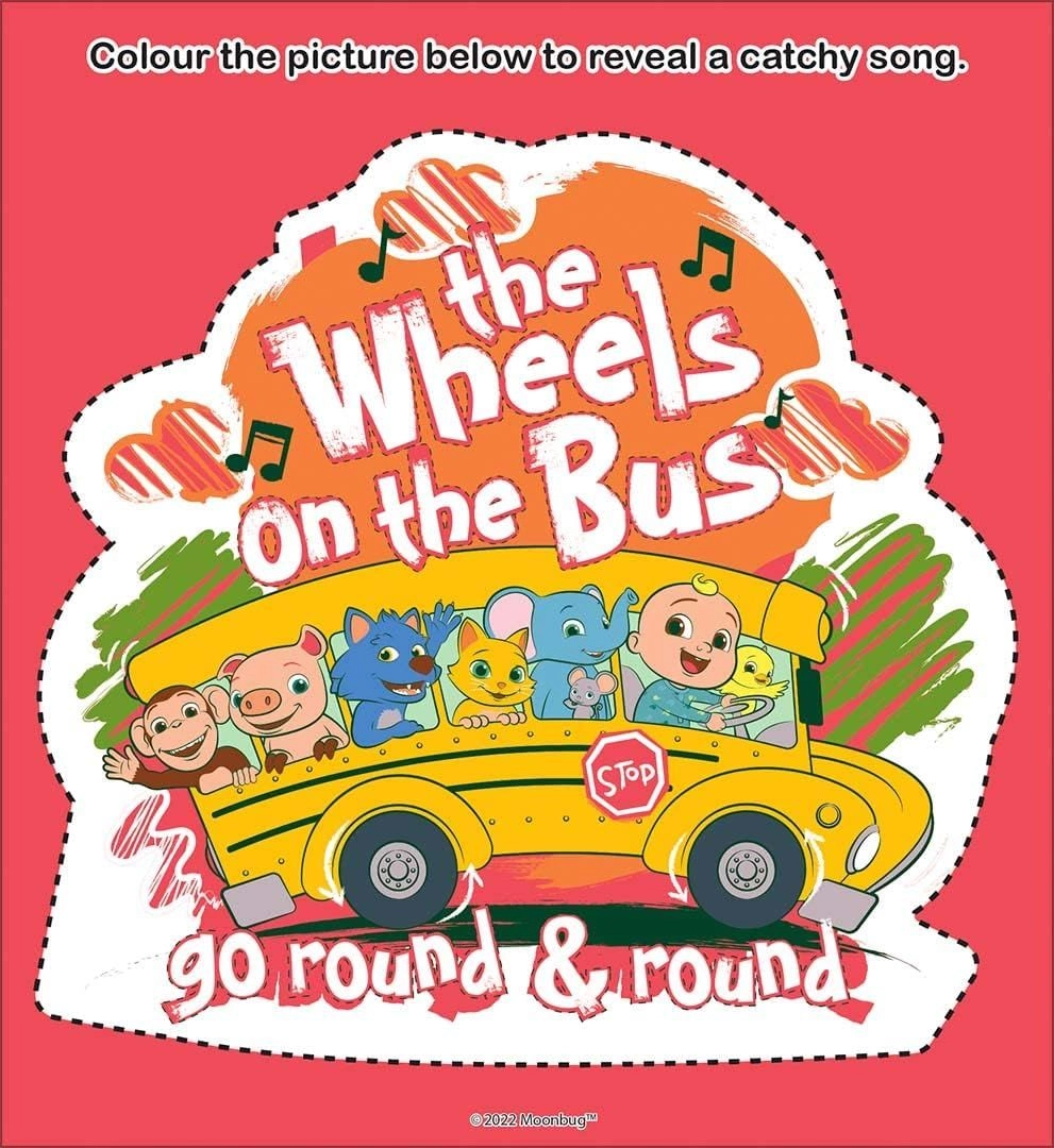 Inkredibles Cocomelon - 3-5 Years Multi Colour