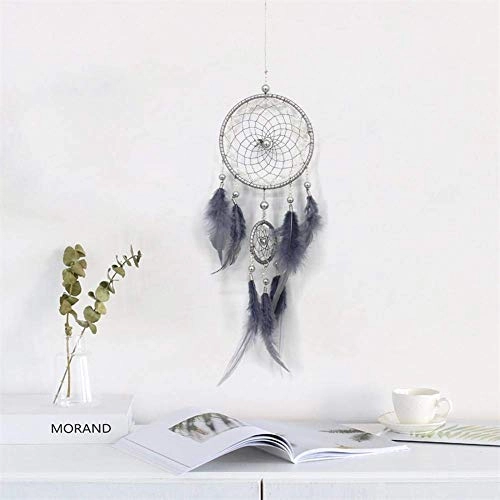 Dream Catcher - Crystal Love Feather With Lamp