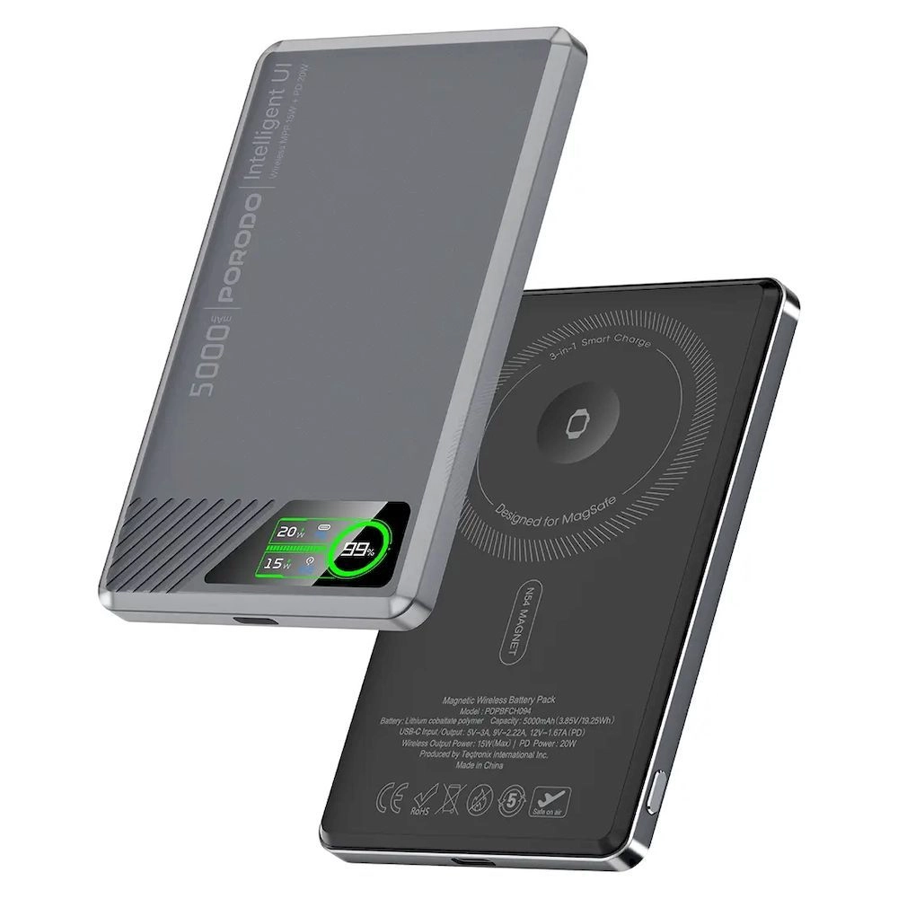 Porodo SlimMag - MagSafe 5000mAh 20W