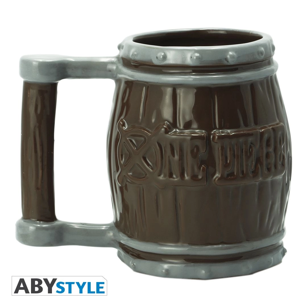 One Piece Barrel 3D Shaped Mug - 350 ml
