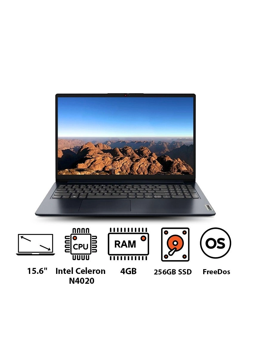 Ideapad 1 15 IGL7 - 15.6'' Celeron N4020 4GB DDR4 256GB SSD