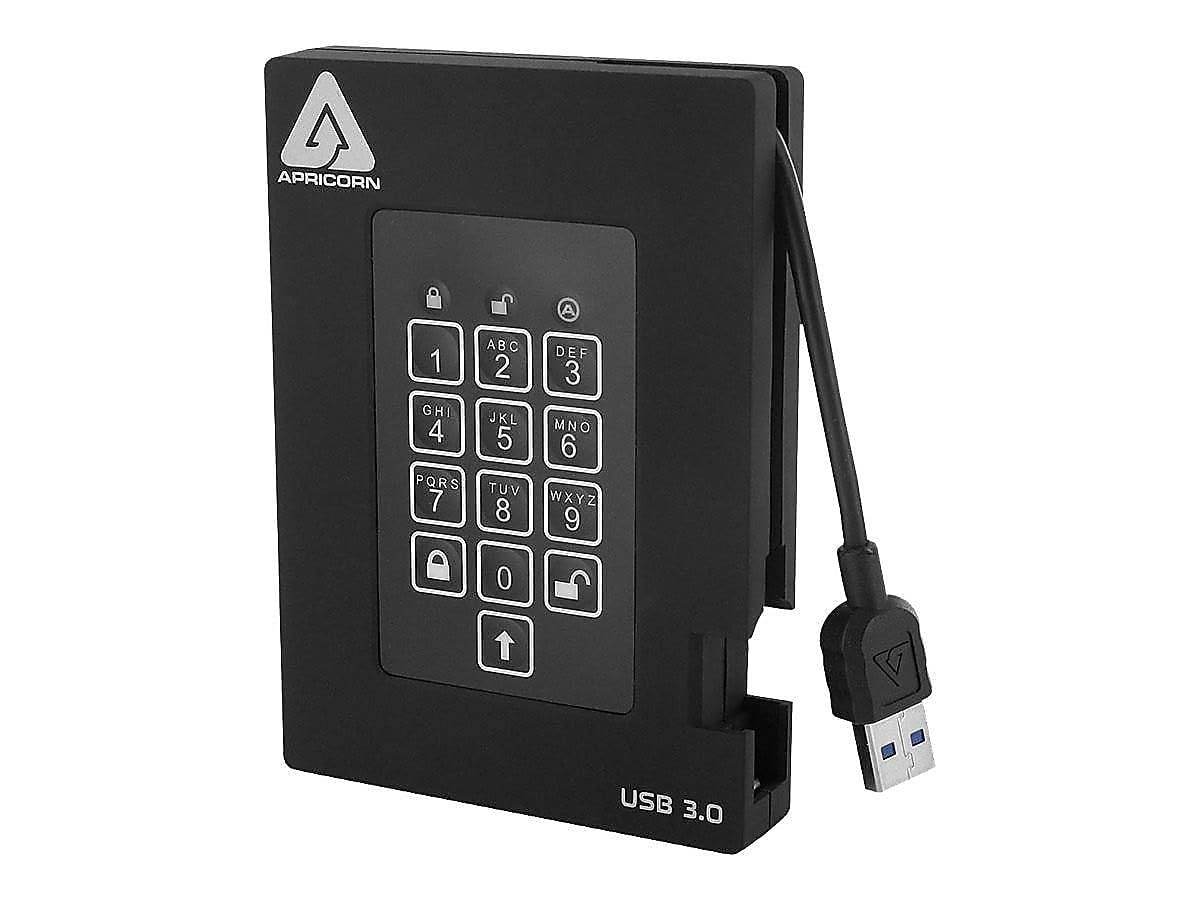 Apricorn Aegis Fortress L3 - 2TB 5400 RPM HDD
