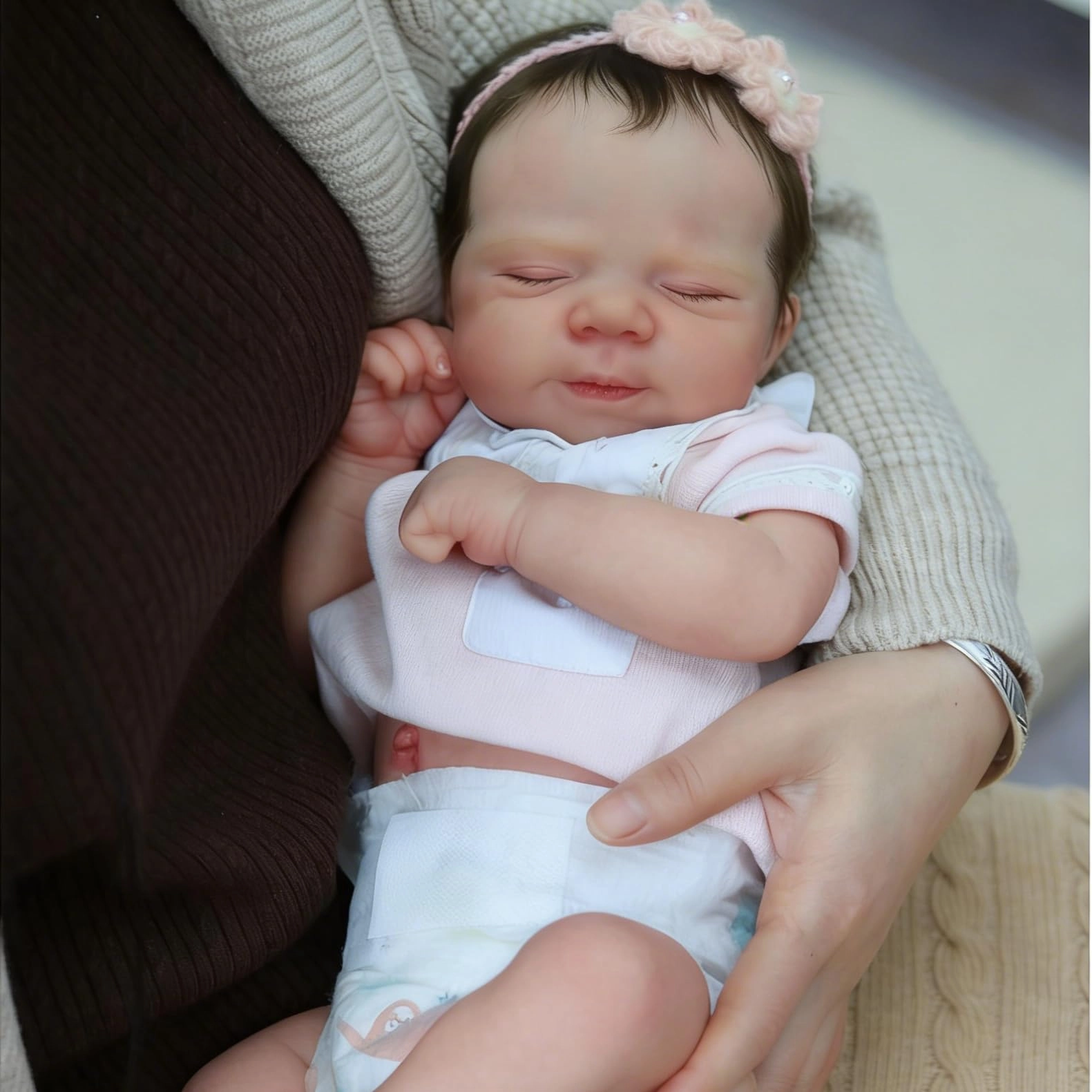 Nanjing Tianzeng Gifts Co.,Ltd Reborn Baby Doll - 18 Inch Vinyl Girl