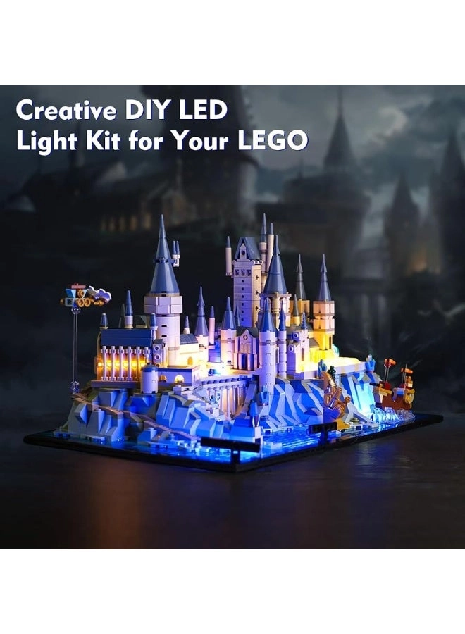 Vonado LED Light Kit - for LEGO Hogwarts Castle and Grounds 76419 Creative Lighting Set (Lights Only, No Models)