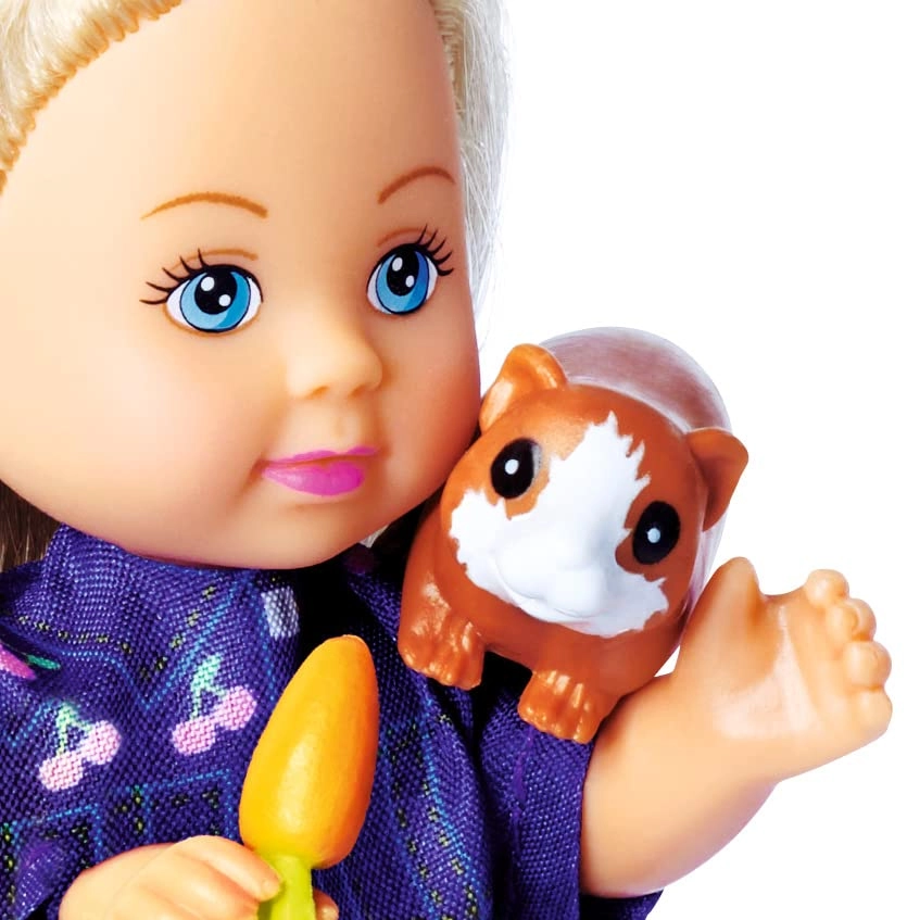 Evi Love Toy Doll - 12 cm Two Guinea Pigs Ages 3+