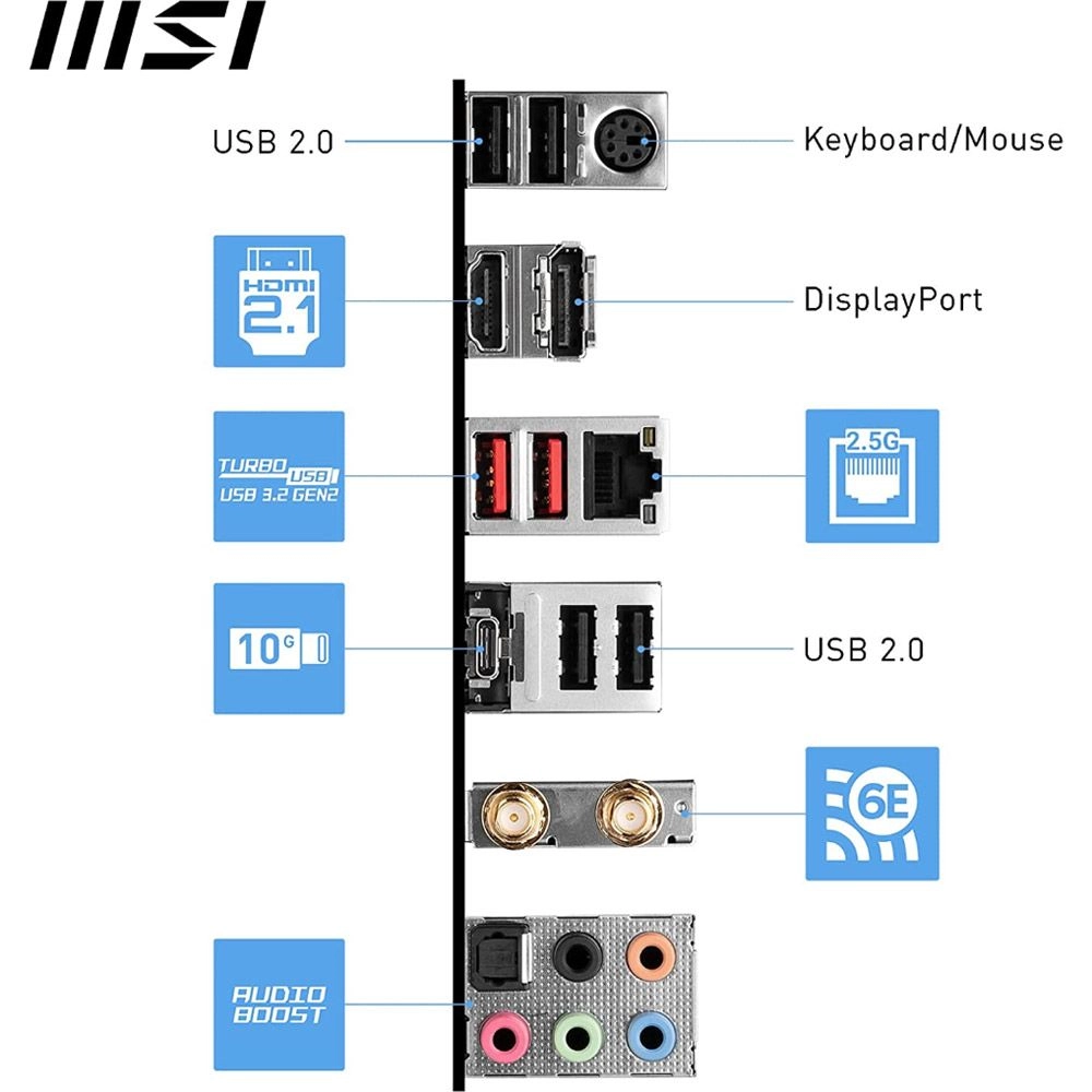 PRO B760-P - DDR4 Wi-Fi 6E
