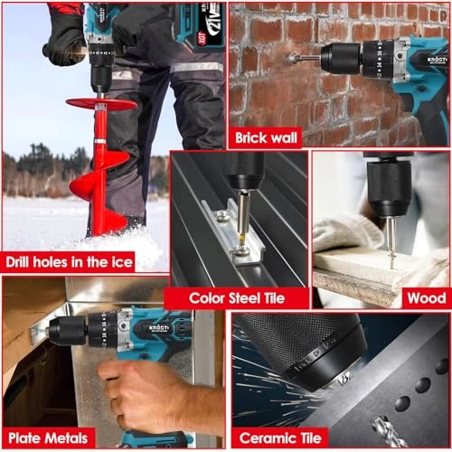 Pro Series Cordless Brushless Hammer Drill Machine - 5.0Ah