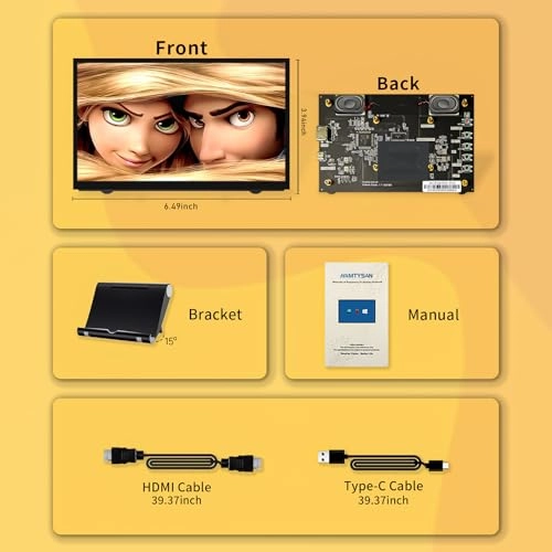 Raspberry Pi Display - 800 x 480 7 Inches