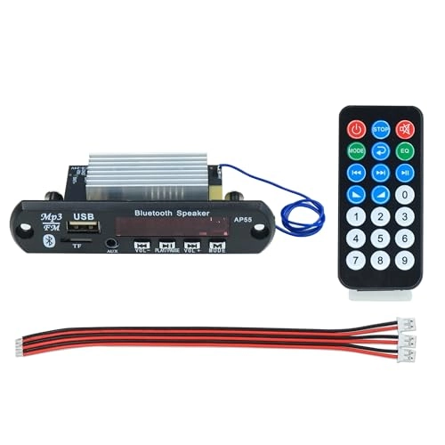 Electronicspices TPA3116D2 AP55 - Bluetooth 5.0 RCA or 3.5mm 8 to 24V