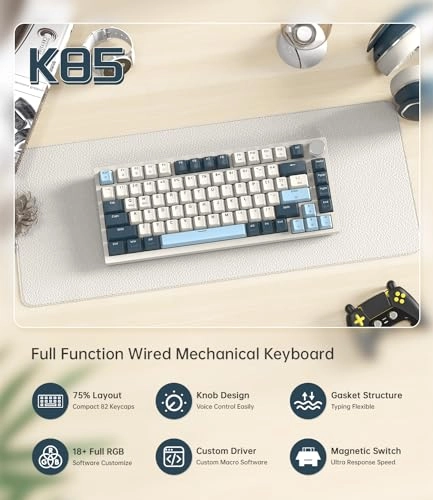 ATTACK SHARK K85 - QWERTY USB