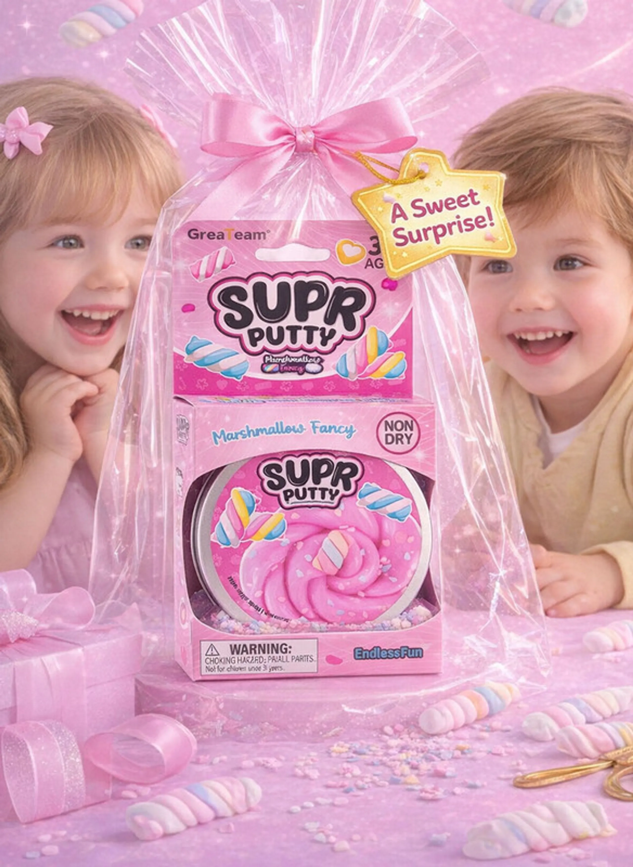 Super Putty Marshmallow Fancy - 3+ years