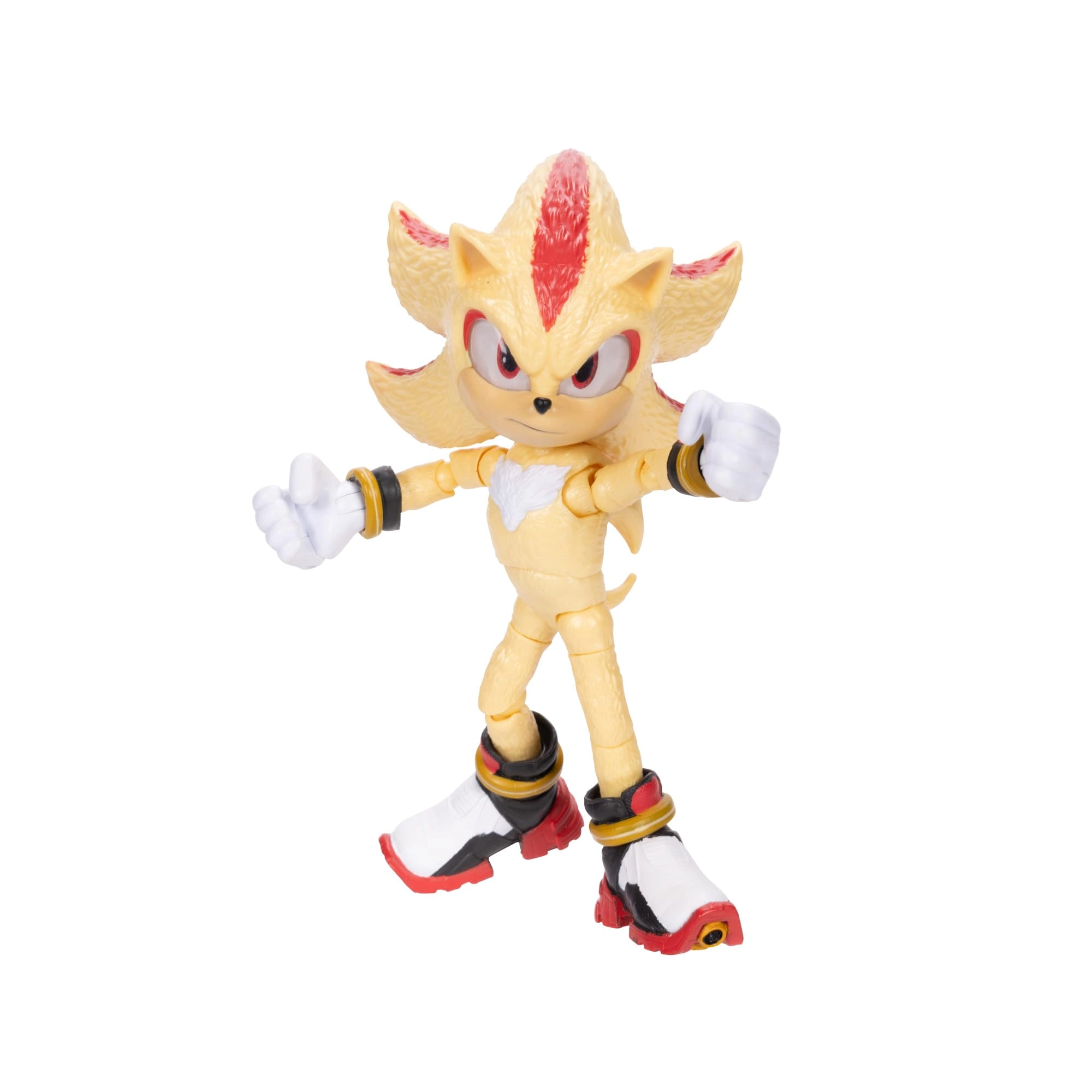 JAKKS Pacific Sonic the Hedgehog - Movie - Super Shadow Action Figure - 36.0 Sonic the Hedgehog 1 (13 cm) (429534)