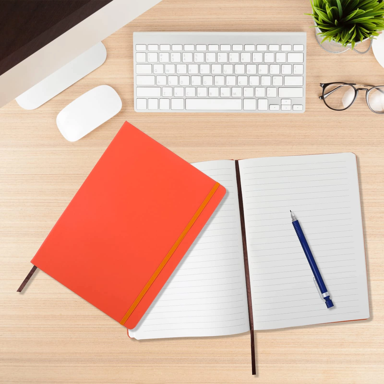 Notebook A4 Hardcover - Lined 80 Sheets