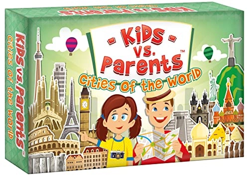 Children vs. Parents: Cities of the World - Card Game