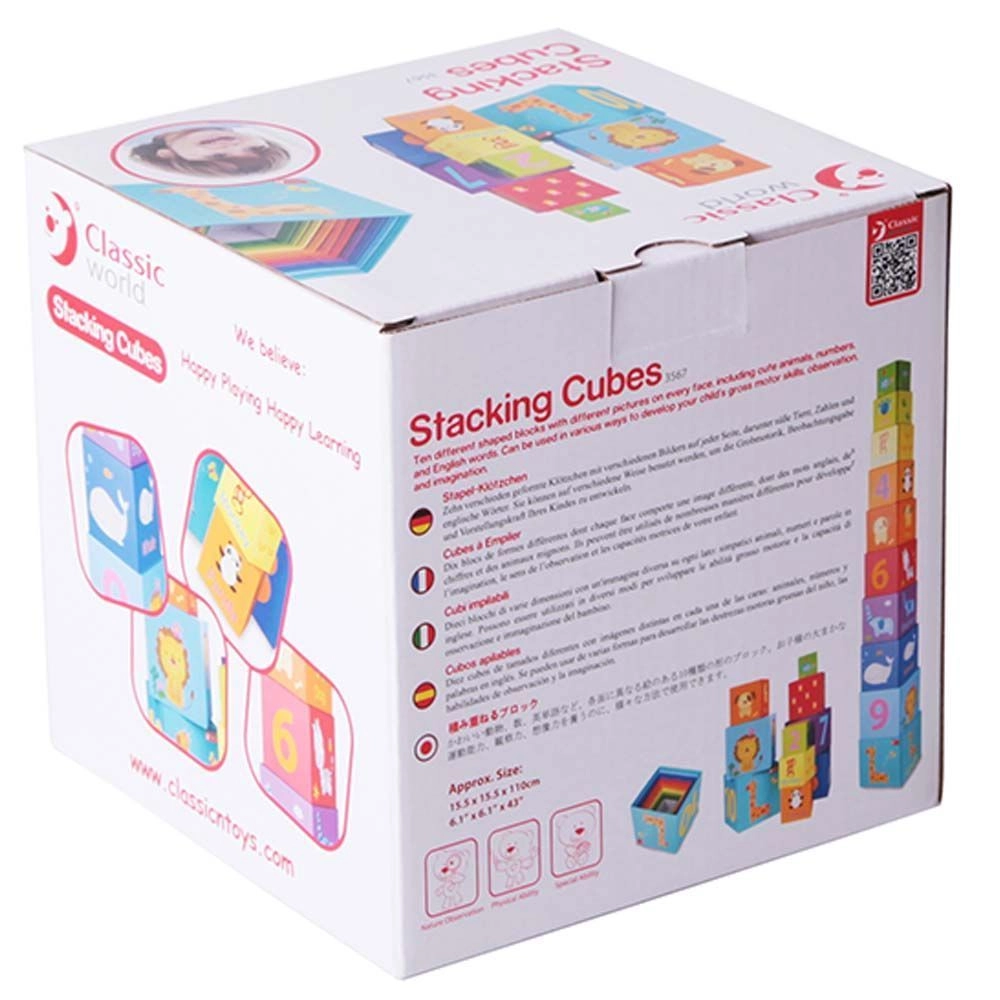 Stacking Cubes - 18 Months