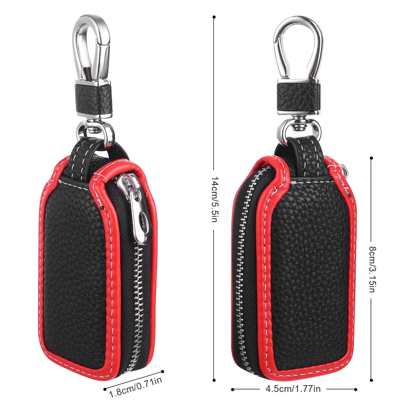 Leather Car Key Case - Vehicle
