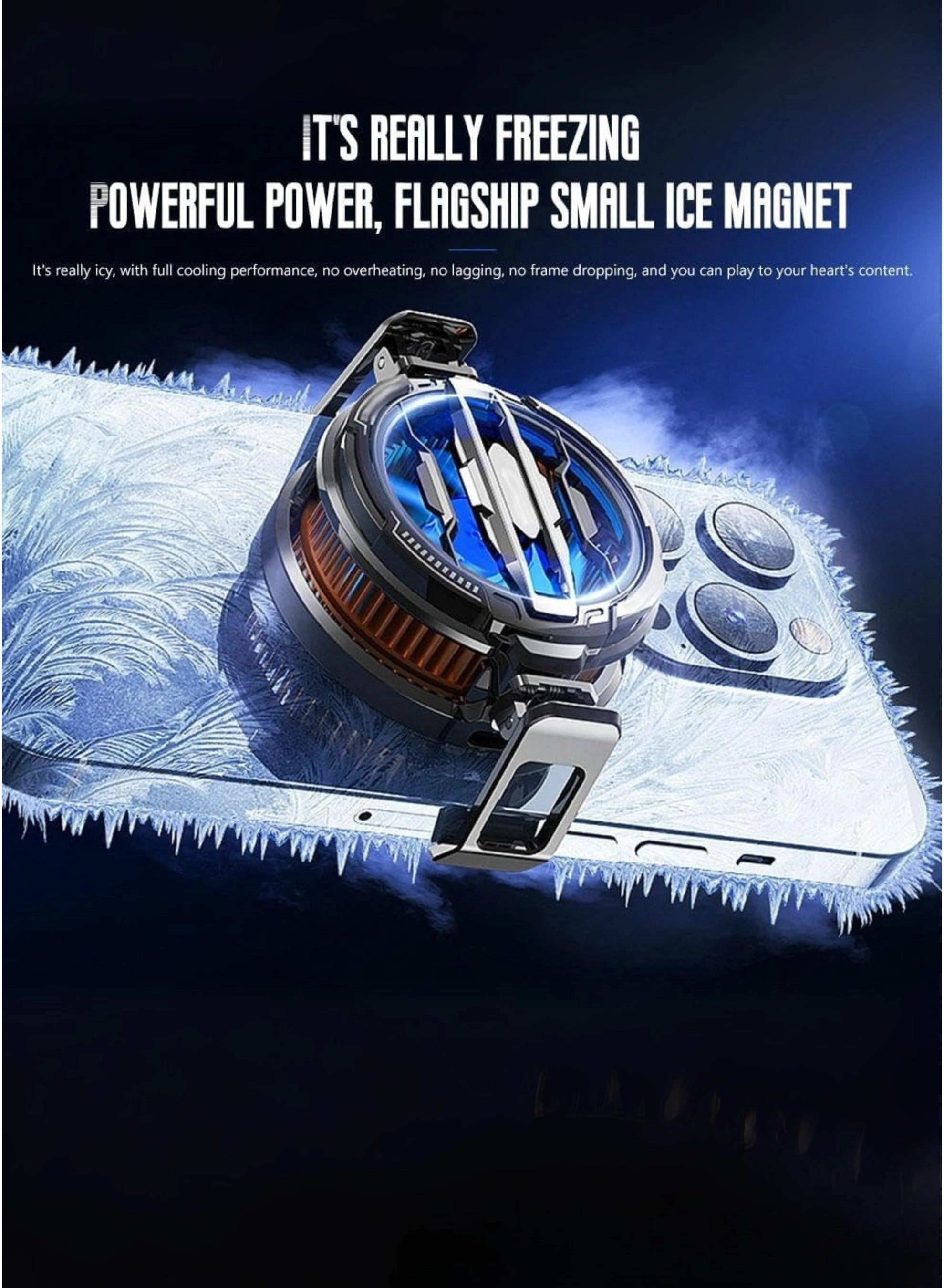 CX07 - Magnetic Cooler Fan Portable