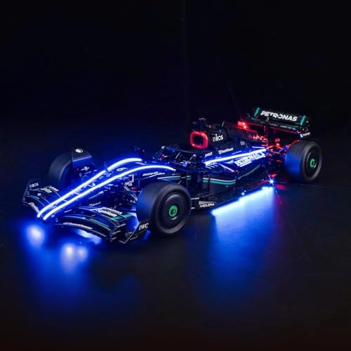 LED Light Set for LEGO Mercedes AMG F1 W14 E Performance 42171 - Copper 1 5V