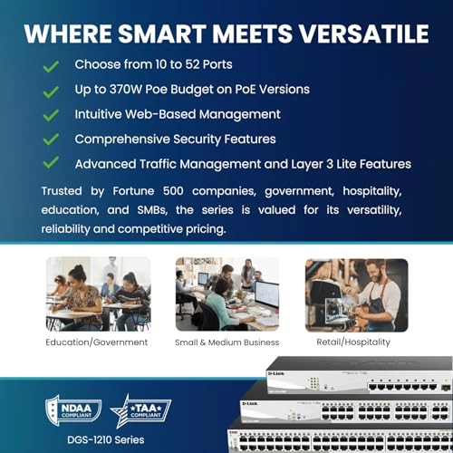 DGS-1210-10MP 10-Ports