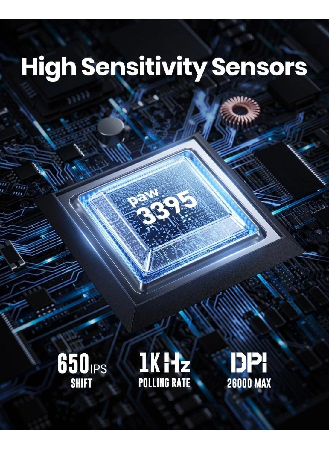 Mercury M2 Gaming Mouse - Bluetooth USB