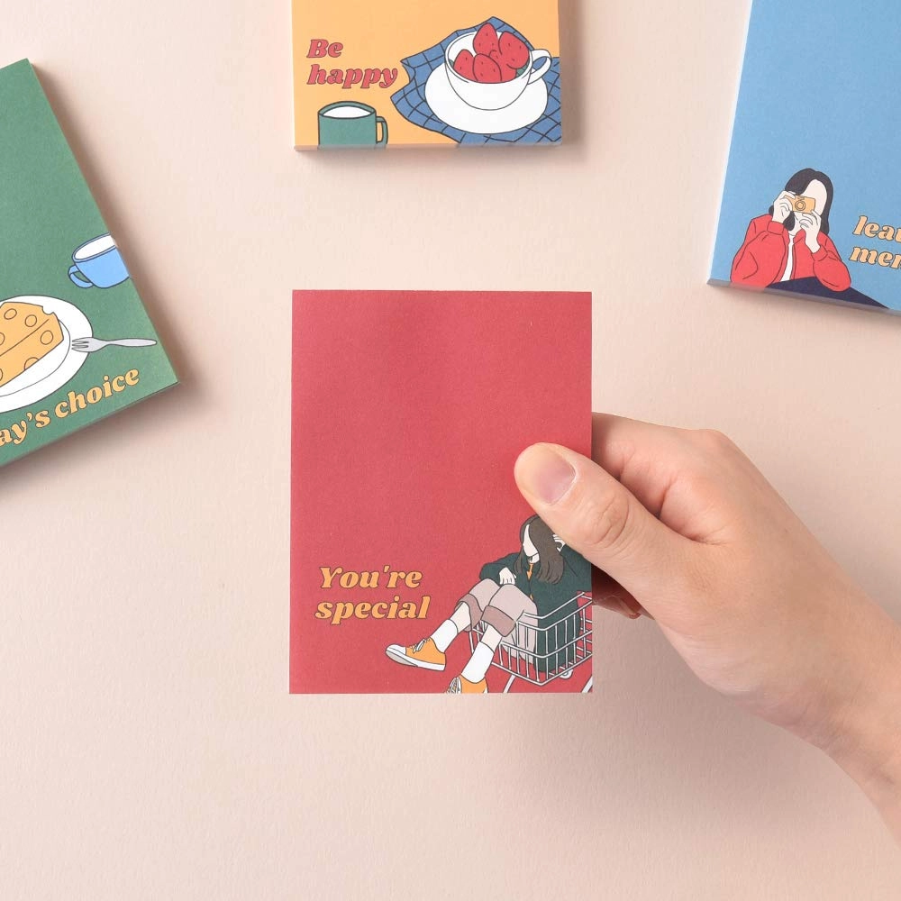 Memopad Softcover - Blank 400 Sheets