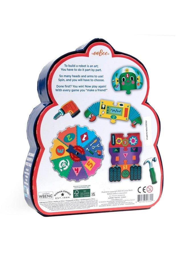 Build a Robot Spinner Game - 3 years+