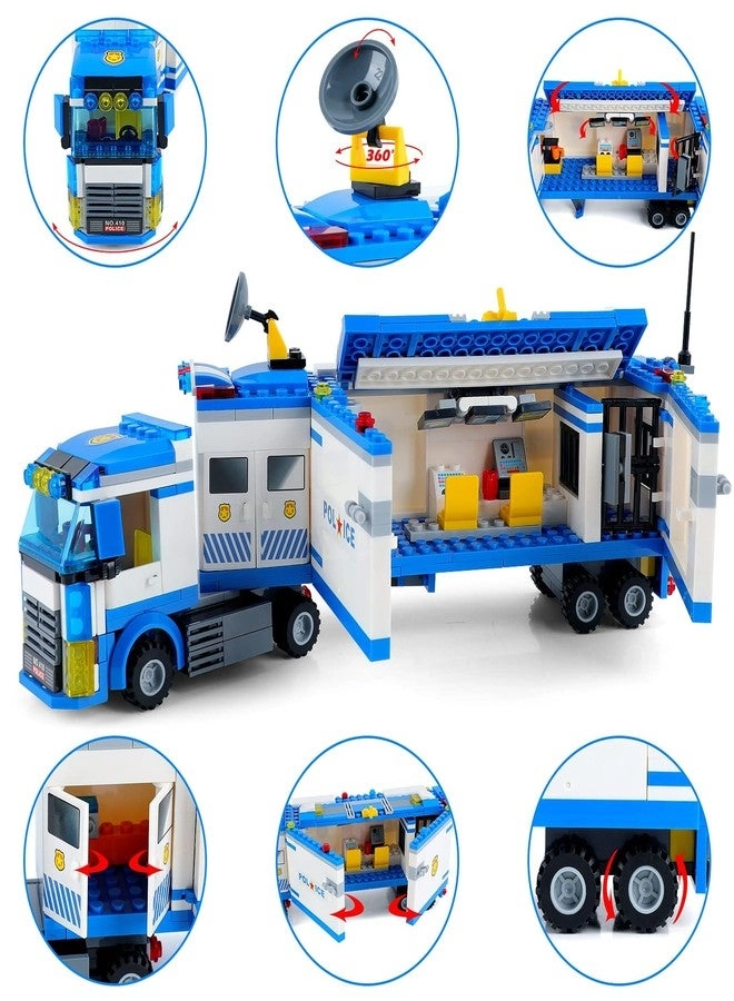City Police Mobile Command Center Truck - 484 pcs