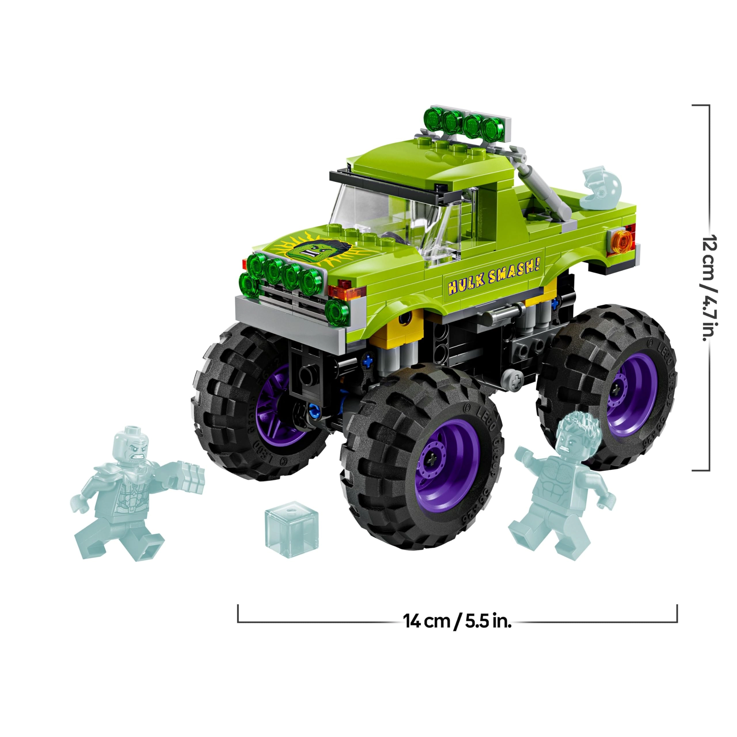 Marvel The Hulk Truck vs. Thanos (76312)
