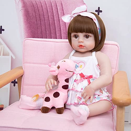Reborn Baby Doll - 19 Inch Vinyl Girl