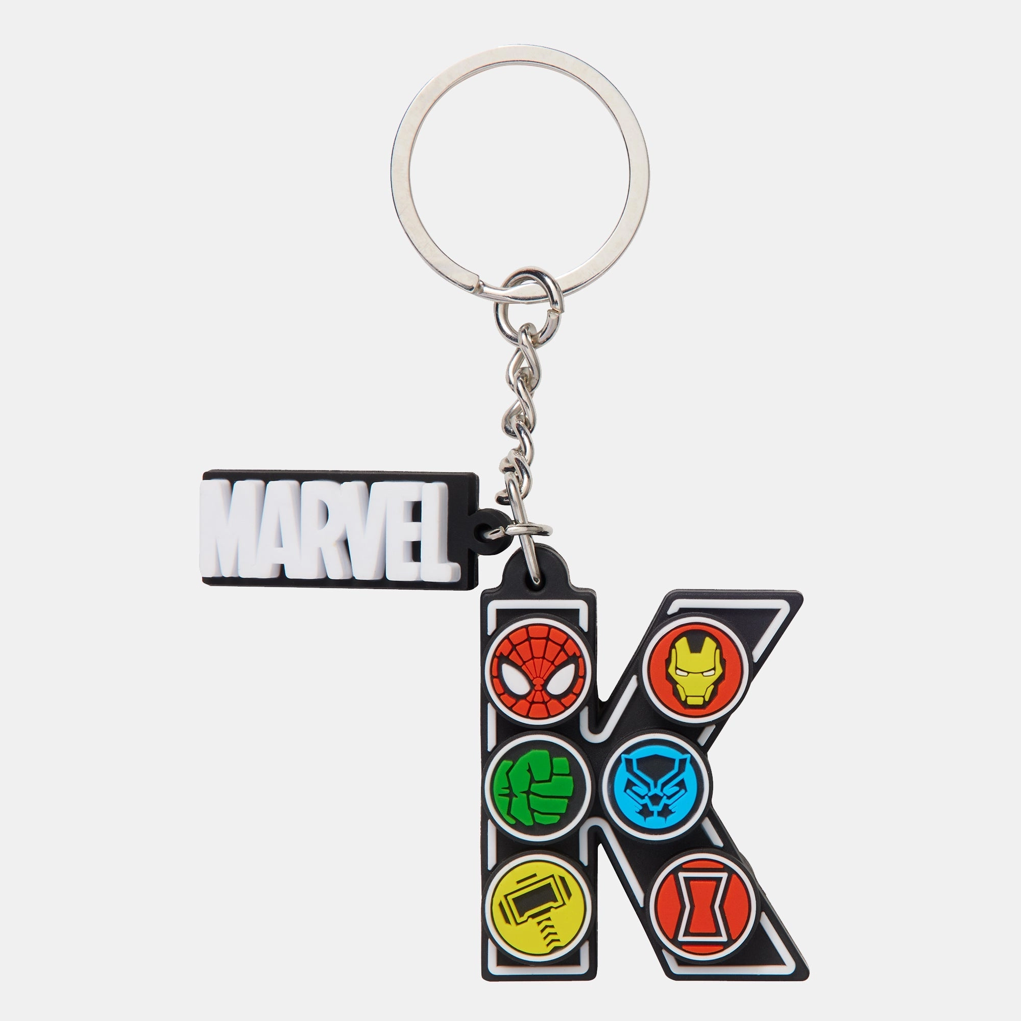 Alphabet Keyring - Marvel