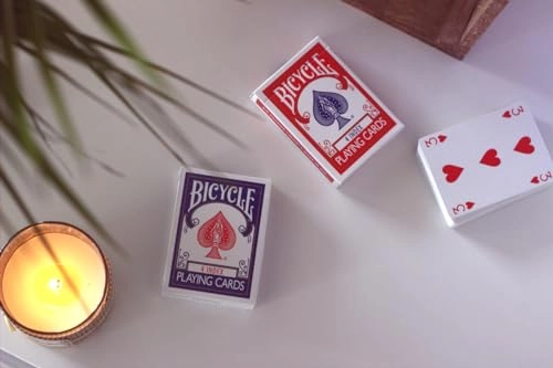 Bicycle 4 Indices - 56 cartes red Rider Back