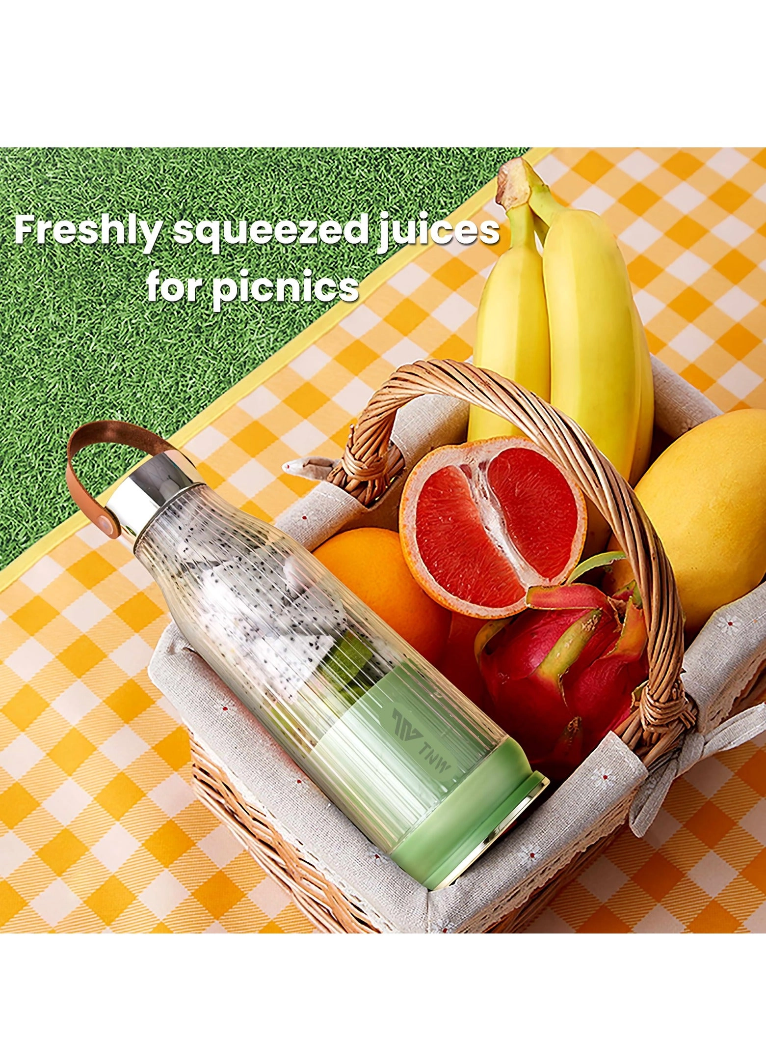 230804L1-Hijau - Portable USB Rechargeable