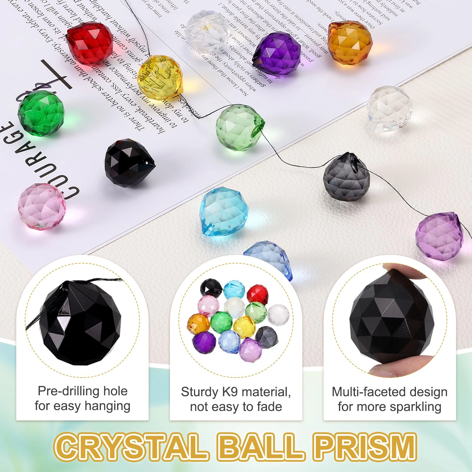 Crystal Ball Prism - K9 Crystal