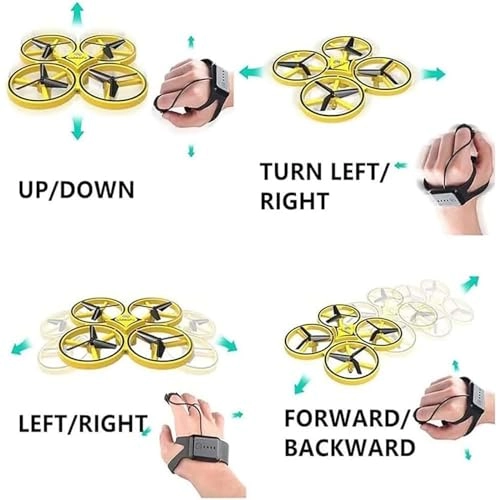 Hover Pro - Hand-Gestured Control 3 Modes Gesture Sensing