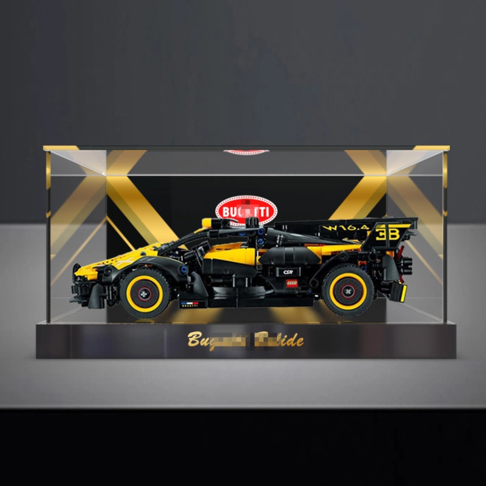 SUNHON Figures Display Box - Acrylic 35x15x15cm