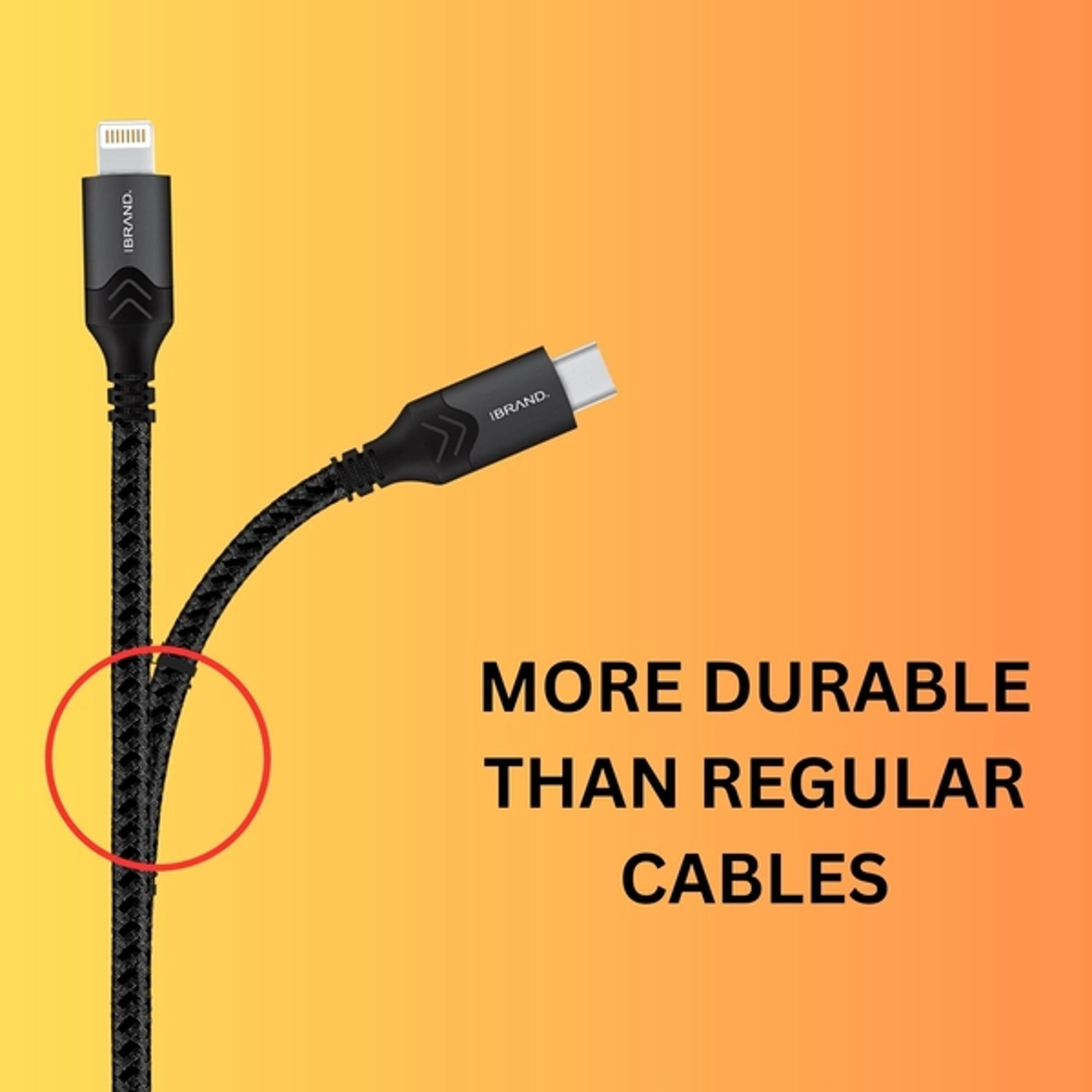 Ligtning Cable USB to USB-C 1.3m