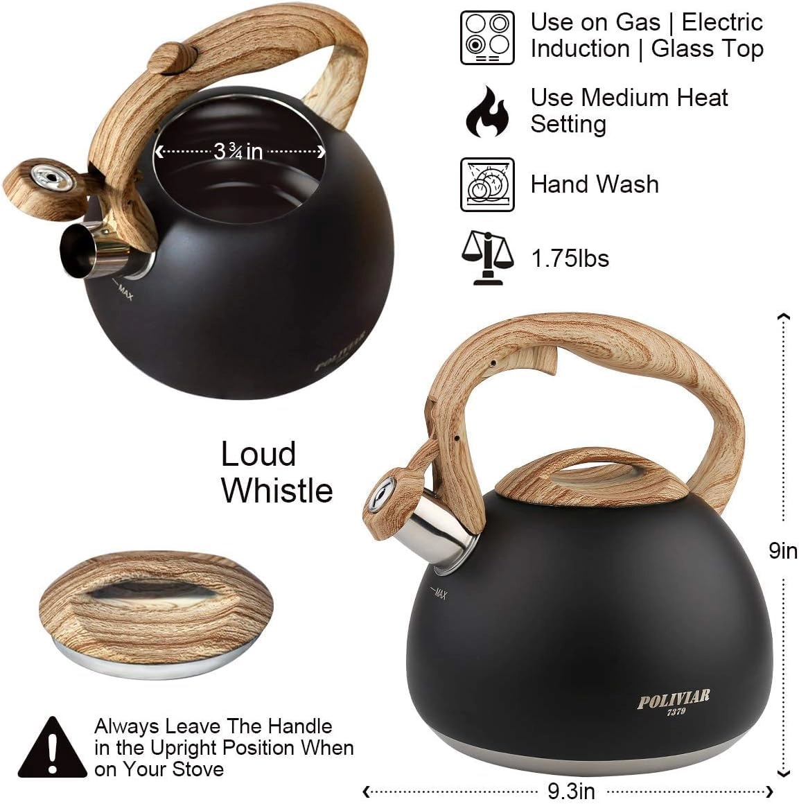 Stove Top Kettle - 2.7L
